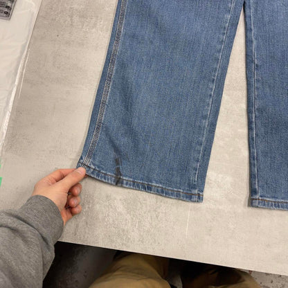 Baggy carpenter jeans W34L30 blue skater style cargos