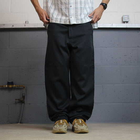 Dickies 874 pants black original fit W36L34 chino style skate work trousers
