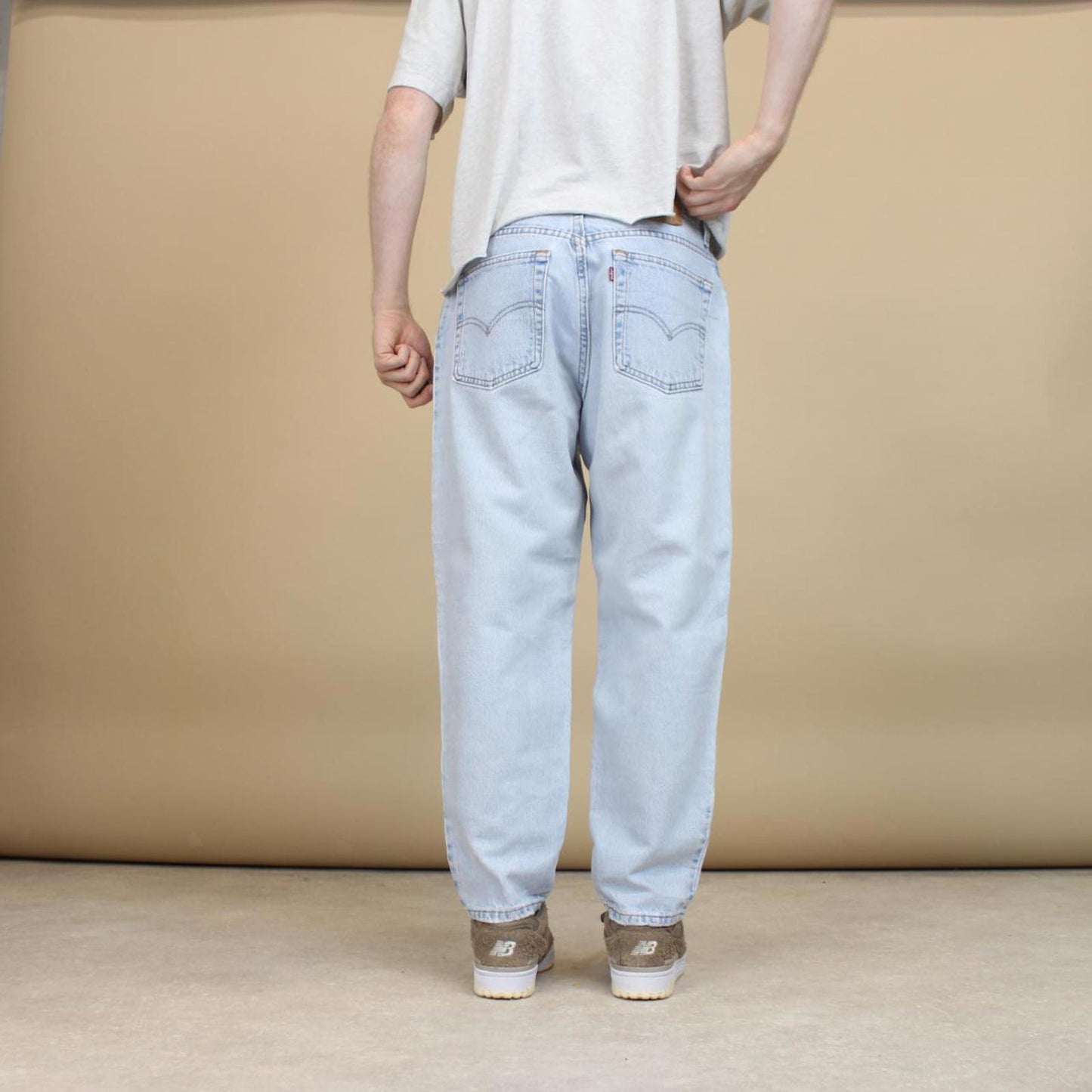 Blue Levi's 550 jeans, size 14, Pet.S