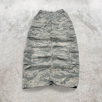 Vintage y2k U.S. Air Force camo cargo pants Green Loose camouflage utility trousers