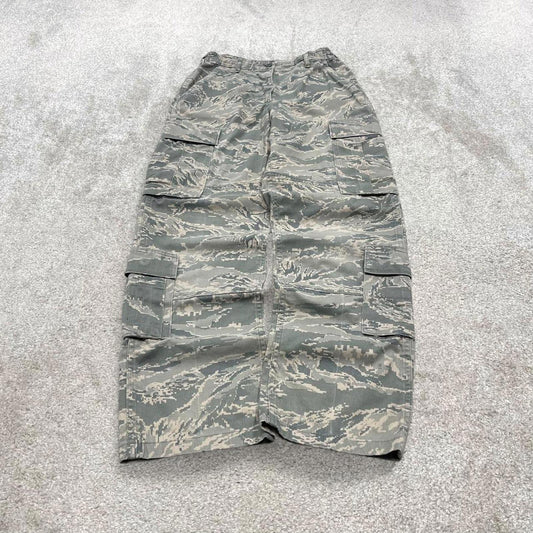 Vintage y2k U.S. Air Force camo cargo pants Green Loose camouflage utility trousers