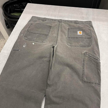 Carhartt carpenter pants W38 L34 grey Loose relaxed fit skate pants