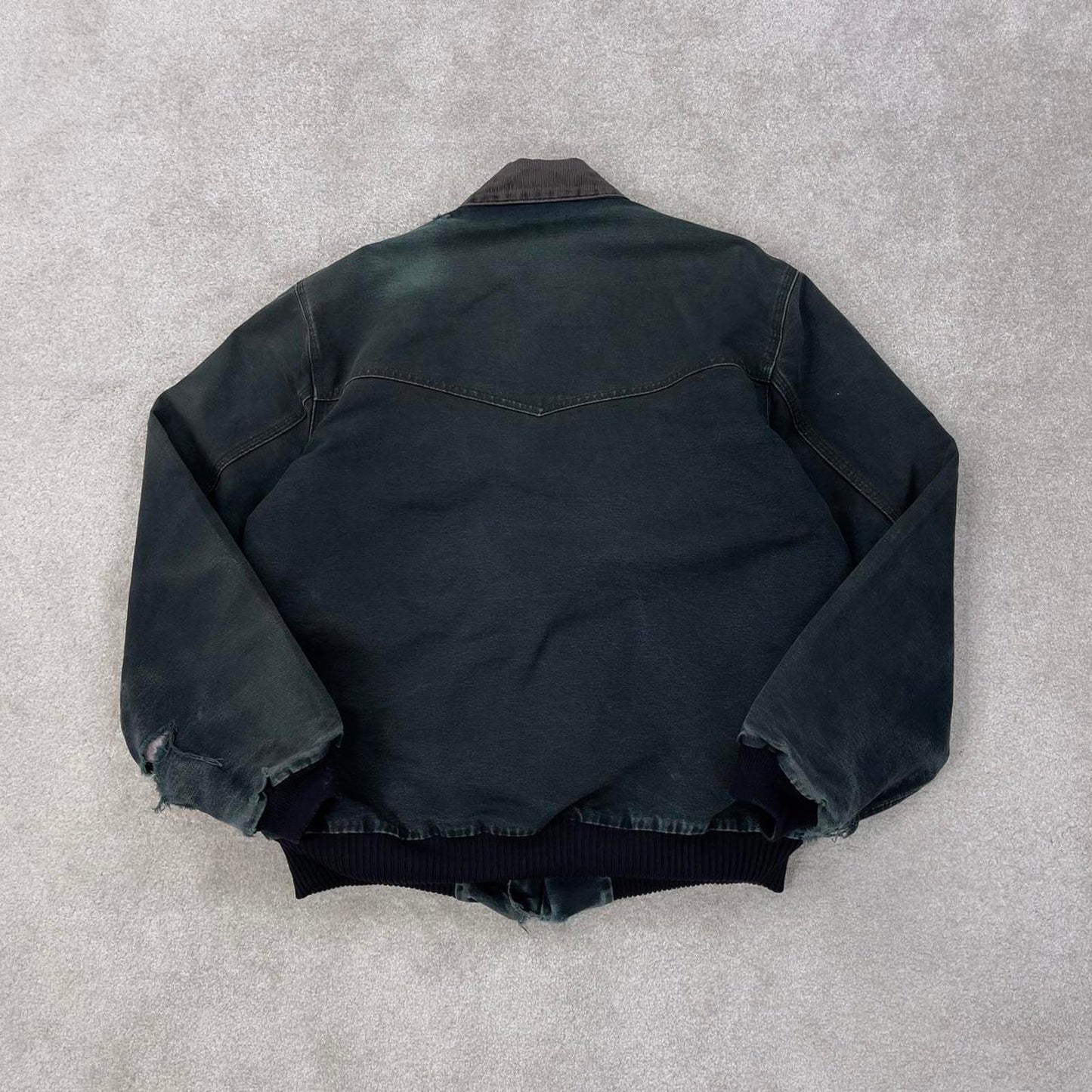 Vintage Black Carhartt Santa Fe Jacket XL