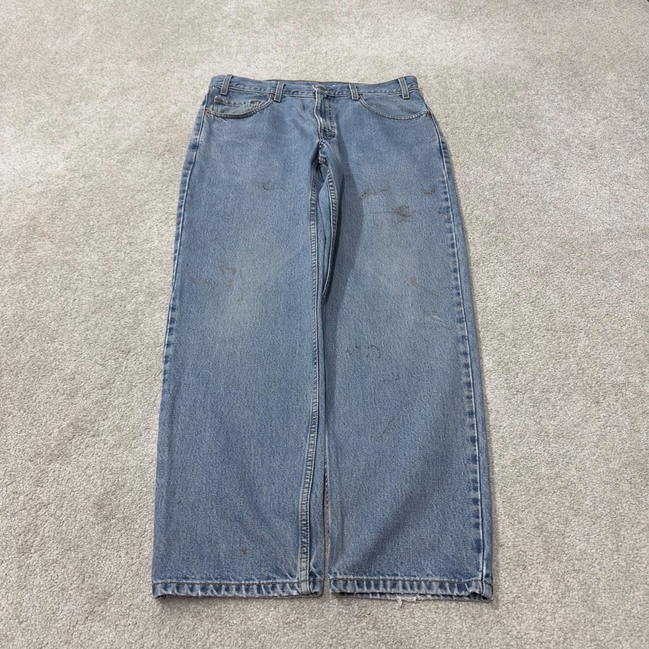 Levi’s 550 relaxed jeans y2k W34L29 blue red tab logo