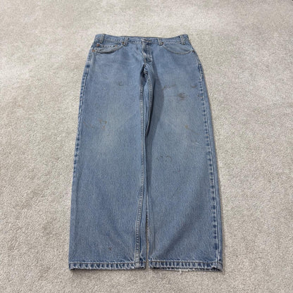 Levi’s 550 relaxed jeans y2k W34L29 blue red tab logo
