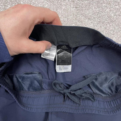 Y2k Adidas tracksuit bottoms black