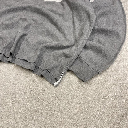 Striped rugby polo shirt long sleeve grey Old navy button up pullover rugby style polo