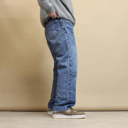Blue Lee Jeans W36L29 denim 90s style skater pants