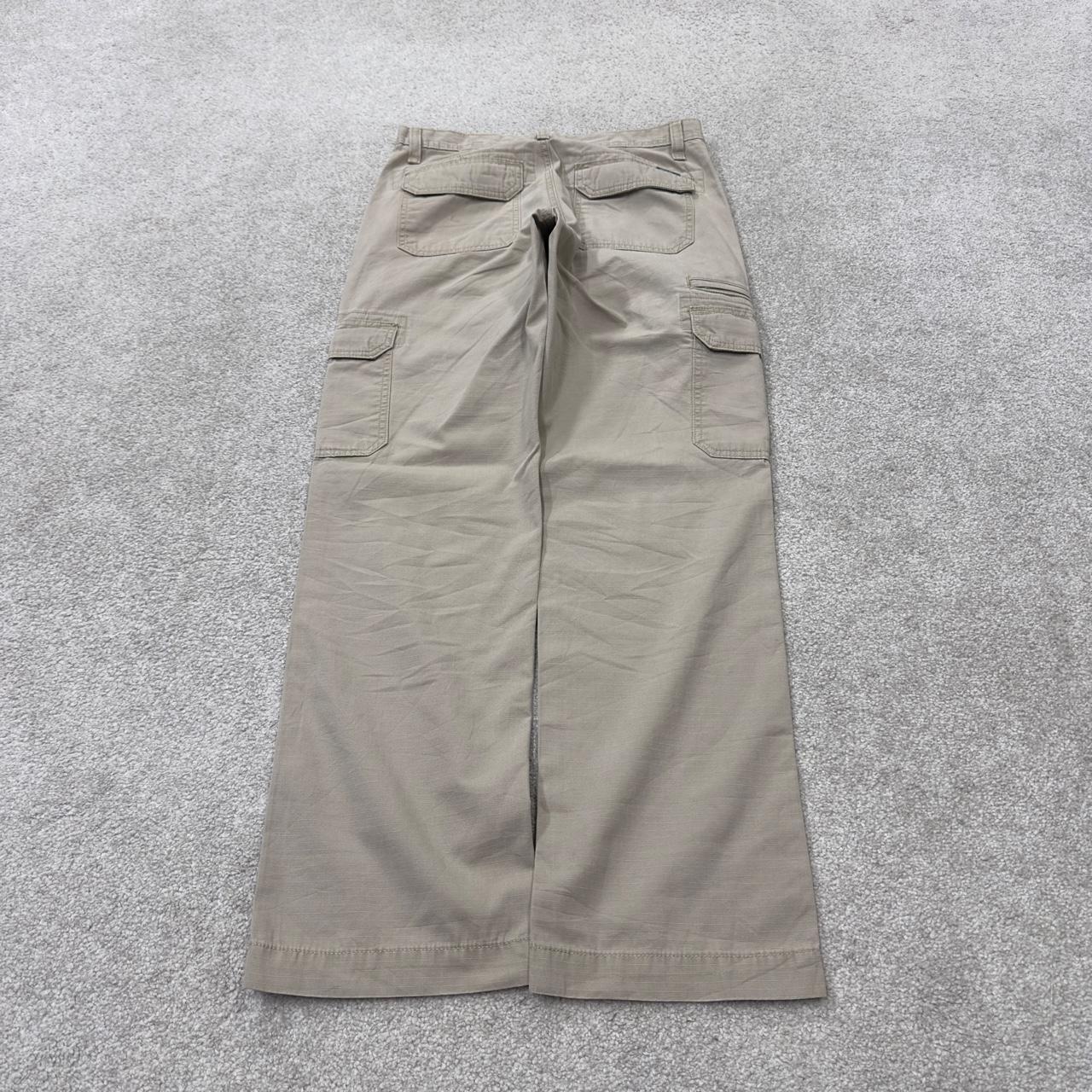 Eddie Bauer cargo pants y2k beige W30L32 Straight leg skater utility work pants