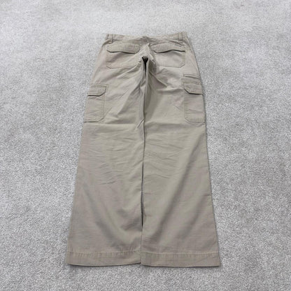 Eddie Bauer cargo pants y2k beige W30L32 Straight leg skater utility work pants