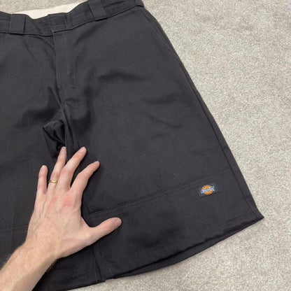 Dickies carpenter shorts black Twill chino skater style shorts loose leg