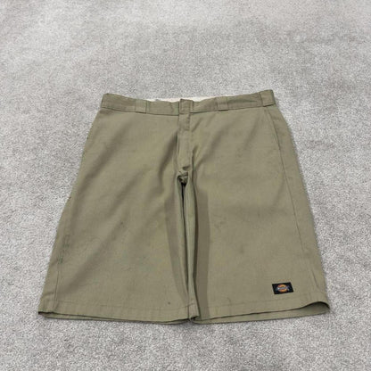 Dickies baggy chino shorts carpenter khaki Chino style skater shorts long wide leg festival