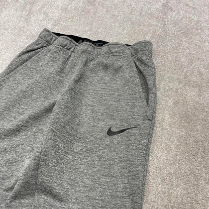 Vintage y2k Nike sweatpants dri-fit grey swoosh logo gym jogger tracksuit bottoms