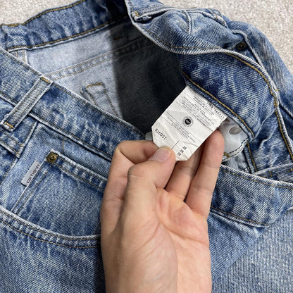 Vintage Carhartt denim shorts y2k blue Loose fit skater style denim surf jorts