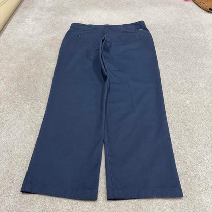 90s Dickies work skate pants W38L30 navy twill chino 90s skater style workwear trousers