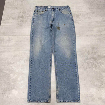 Mens vintage Carhartt jeans W36 L34 blue loose relaxed 90s style jeans