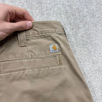 Y2K Carhartt carpenter pants khaki Loose skate style workwear cargo pants