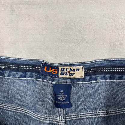 Mens Baggy Urban Star carpenter Jorts W34