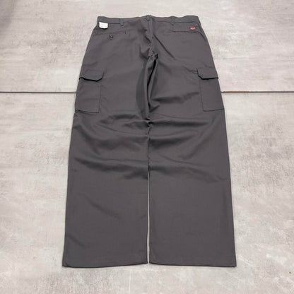 Vintage baggy Red Kap cargo trousers W36L32 wide leg chino style skater pants