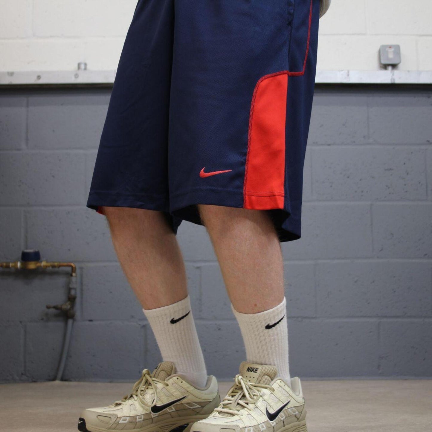 Nike sports shorts y2k loose Arizona navy Casual style comfy loose floaty summer gym shorts