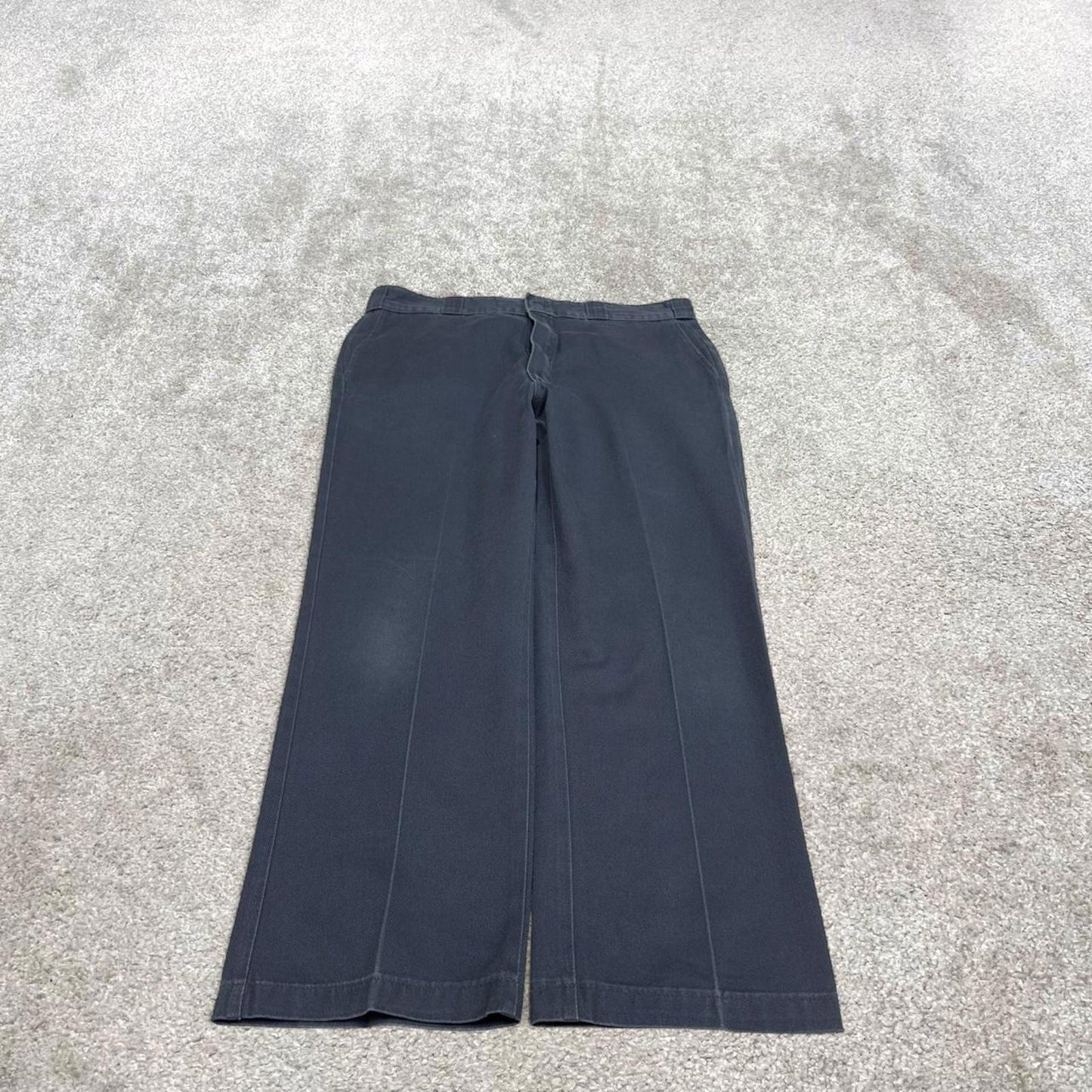 Vintage Y2k Dickies work pants navy Loose chino style skate trousers
