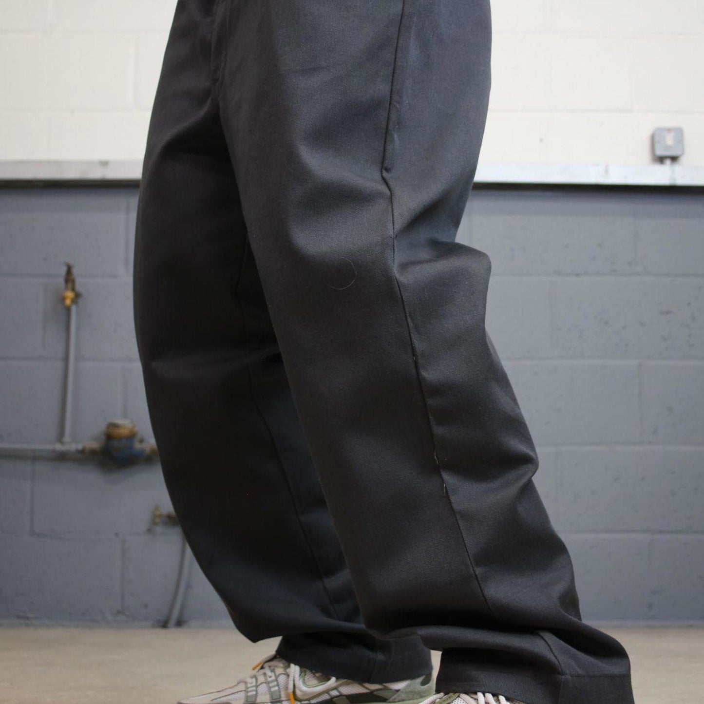 Dickies Pants W40L29 grey loose twill chino 90s style skater pants
