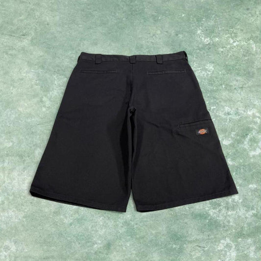 Dickies baggy cargo shorts y2k black Loose long chino skater summer shorts