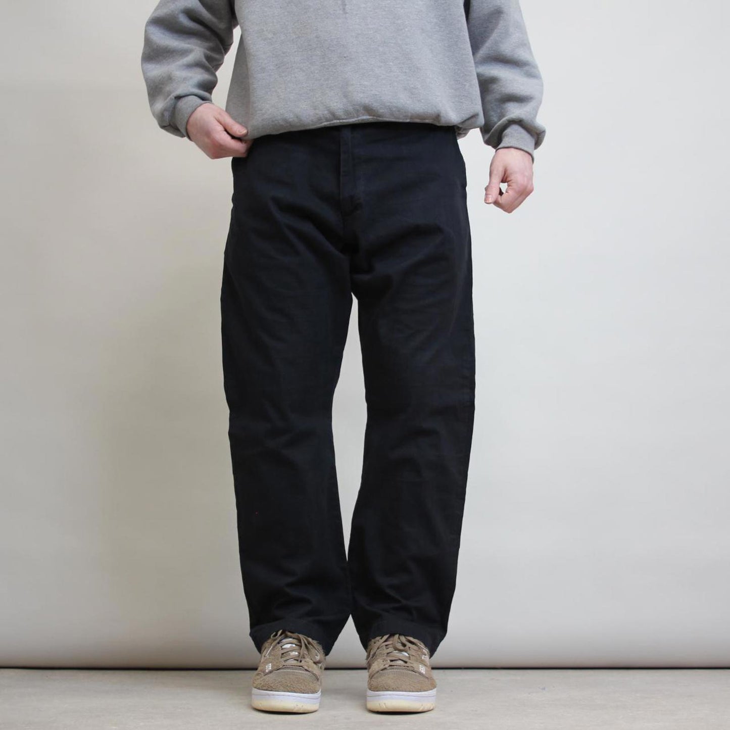 Wrangler trousers W38L30 black loose skater style pants