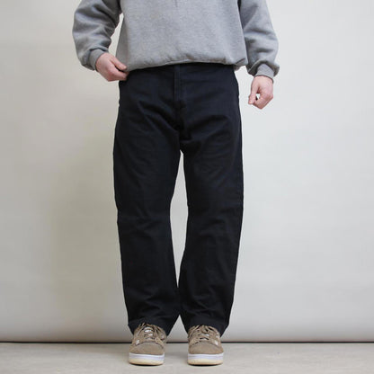 Wrangler trousers W38L30 black loose skater style pants