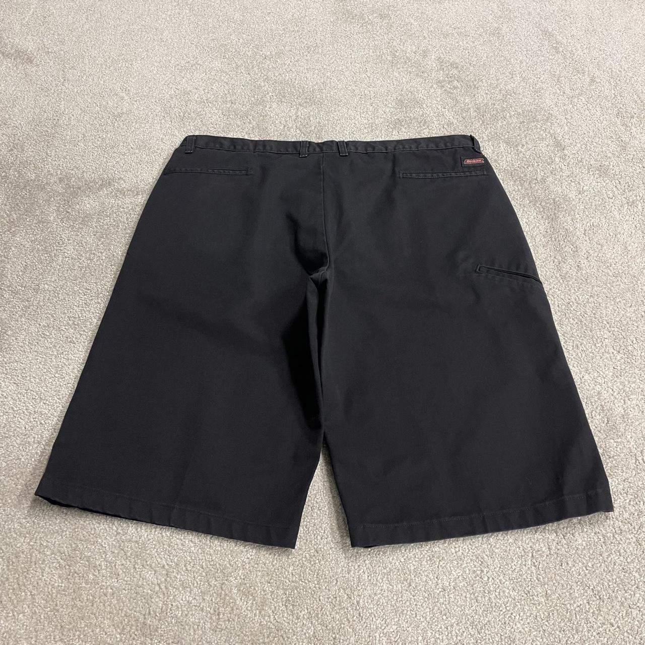 Dickies extra baggy chino shorts black carpenter Chino style skater shorts wide leg festival
