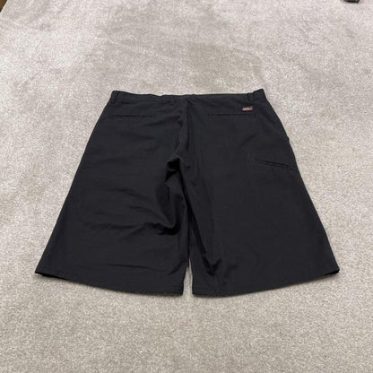 Baggy Dickies carpenter shorts loose fit black Twill chino skater style shorts wide long leg
