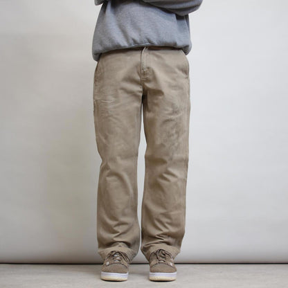 Carhartt carpenter pants W33L30 tan relaxed 90s style cargos