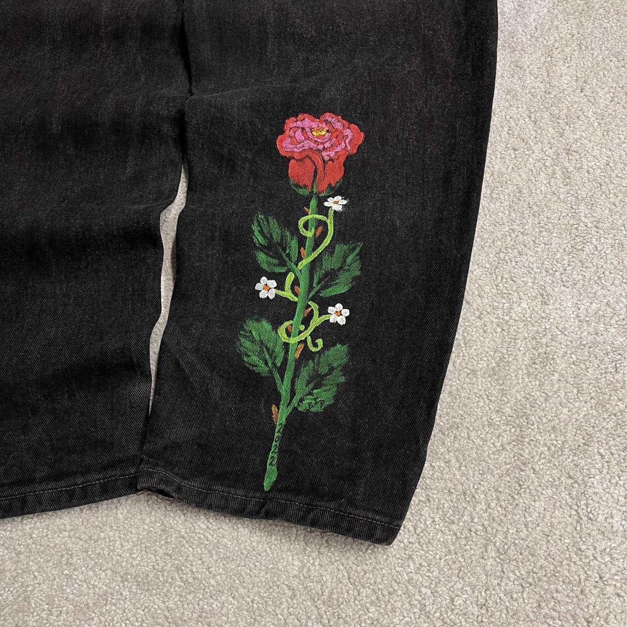 Vintage Levi's 560 jeans y2k black Loose fit denim pants red tab logo