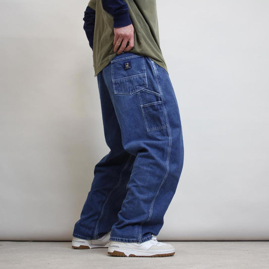 Blue Real Work Wear carpenter jeans W42L29