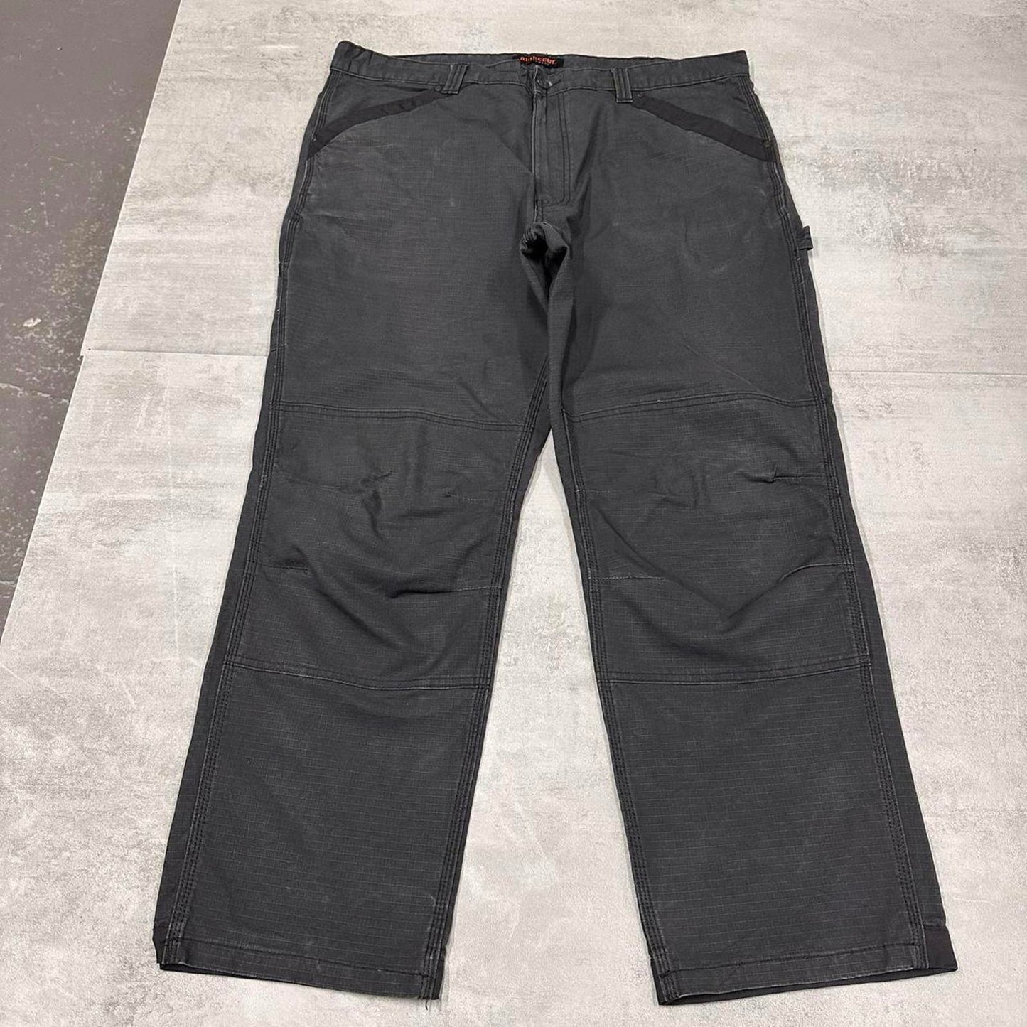 Ridgecut Toughwear carpenter pants W42L32 navy grey workwear skate style cargo pants