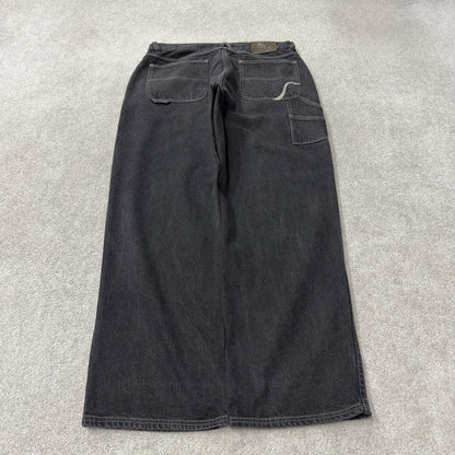 Baggy carpenter jeans y2k black DrunkNMunky loose skater cargos