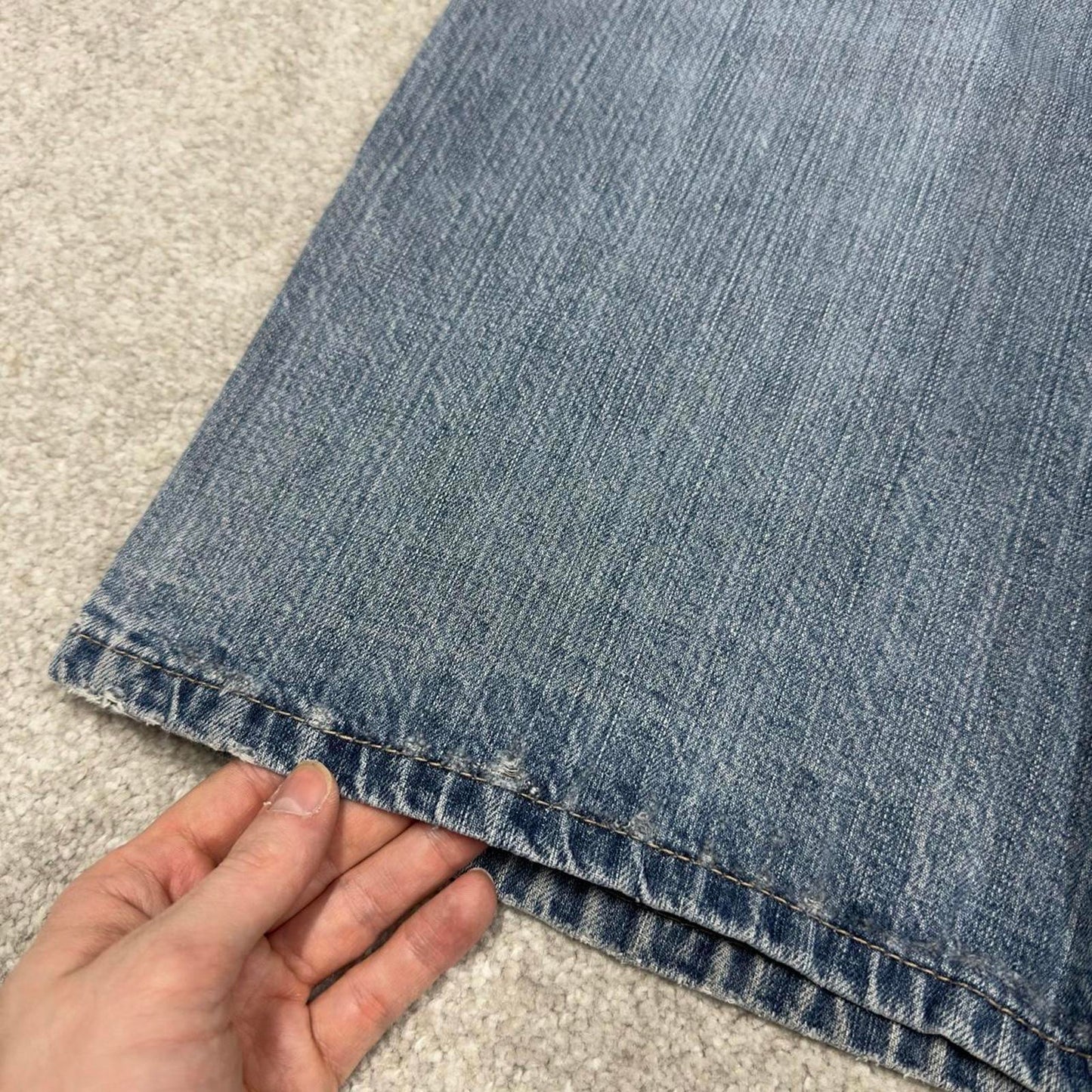 Y2k baggy Ecko Unltd shorts skater style blue Long wide leg summer festival jorts