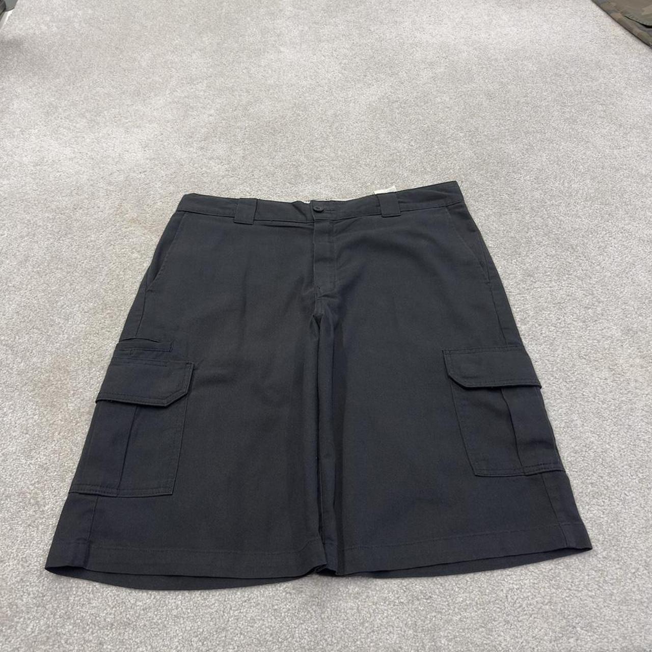 Dickies baggy cargo shorts relaxed black Twill chino skater style shorts loose leg