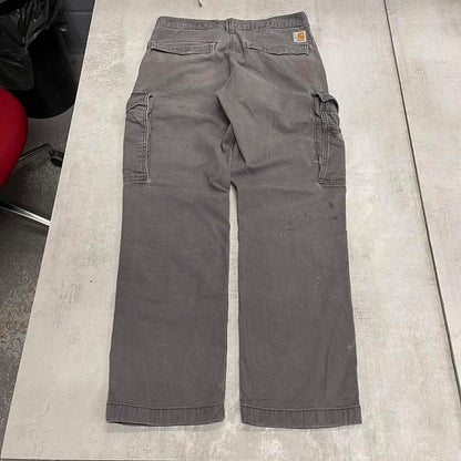 Grey Carhartt cargo trousers W30L28
