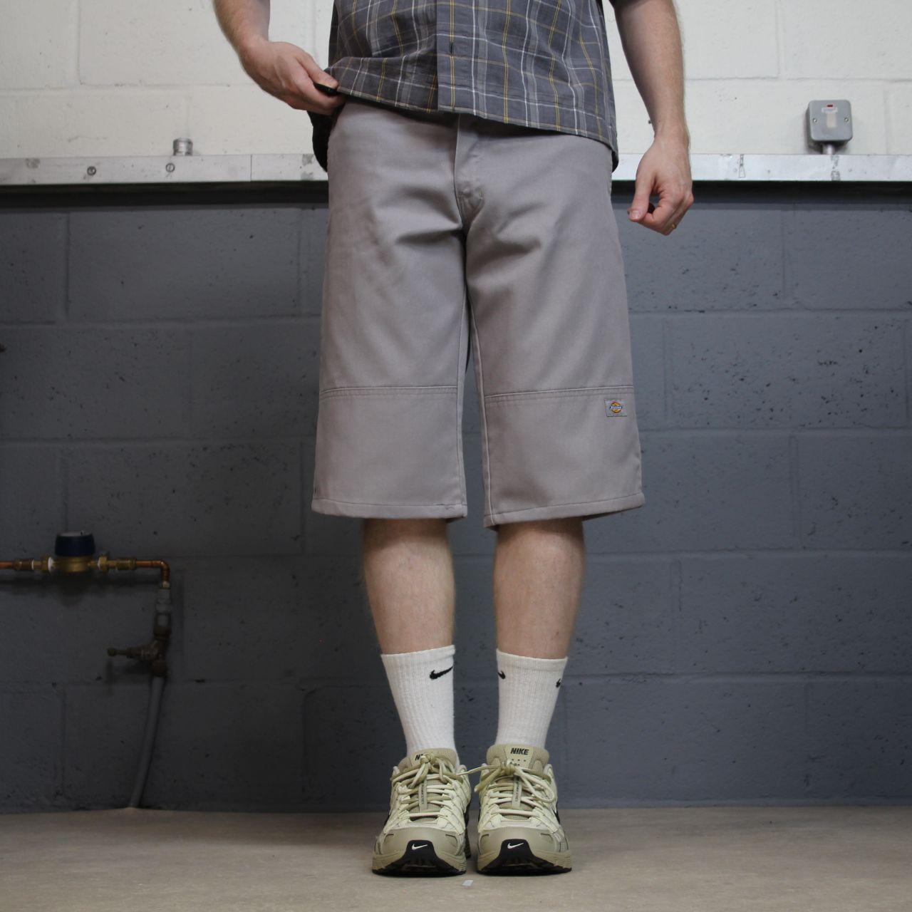 Dickies chino shorts loose fit carpenter grey Chino style skater surf shorts festival