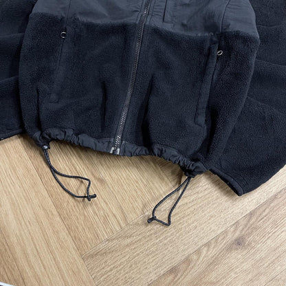 Y2K North Face Denali fleece black Women's TNF full zip paneled autumn technical Polartec fleece