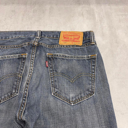 Blue Levis 505 jeans W30L32 90s style denim jeans red tab logo