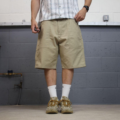 Wrangler baggy cargo shorts carpenter khaki Loose leg skater style summer jorts