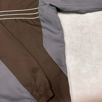 Cleveland Browns NFL windbreaker jacket XL brown adjustable tech coat American Football tracksuit