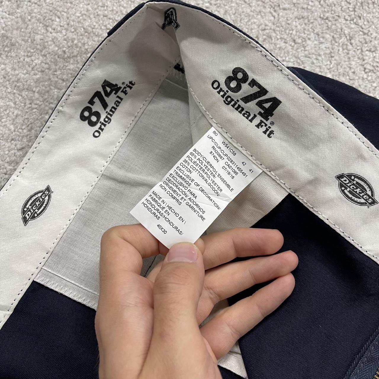Dickies 874 work pants y2k navy Original fit chino surf skate style trousers