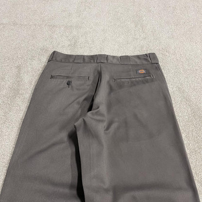 Dickies 874 work pants y2k grey Original fit chino skater style trousers