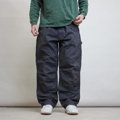 Ridgecut Toughwear carpenter pants W42L32 navy grey workwear skate style cargo pants