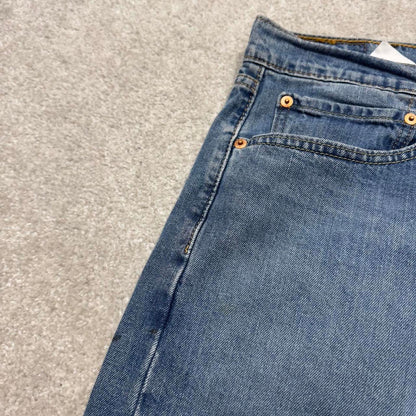 00s Levis 505 jeans y2k 90s casual style W38L29 straight leg blue 5 pocket denim pants autumn