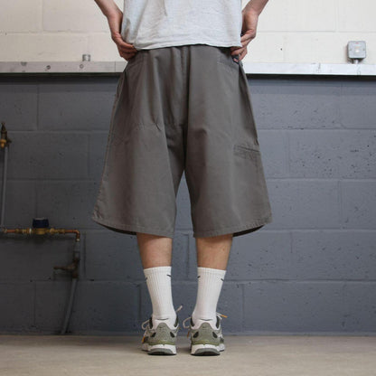 Baggy Dickies carpenter shorts grey Twill chino skater style shorts loose leg