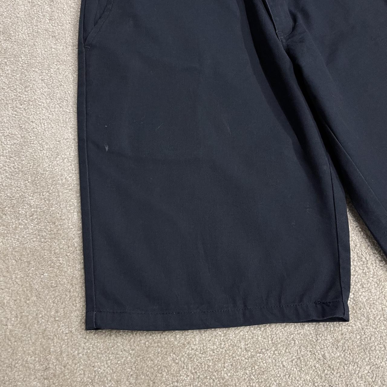 Dickies chino shorts y2k long leg navy Chino style summer work shorts